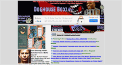 Desktop Screenshot of doghouseboxing.com